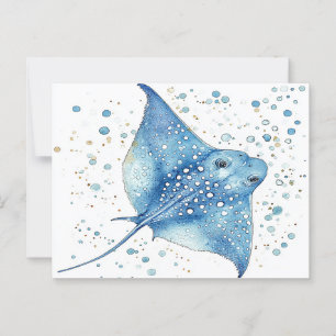 Carte Postale Le rayon bleu