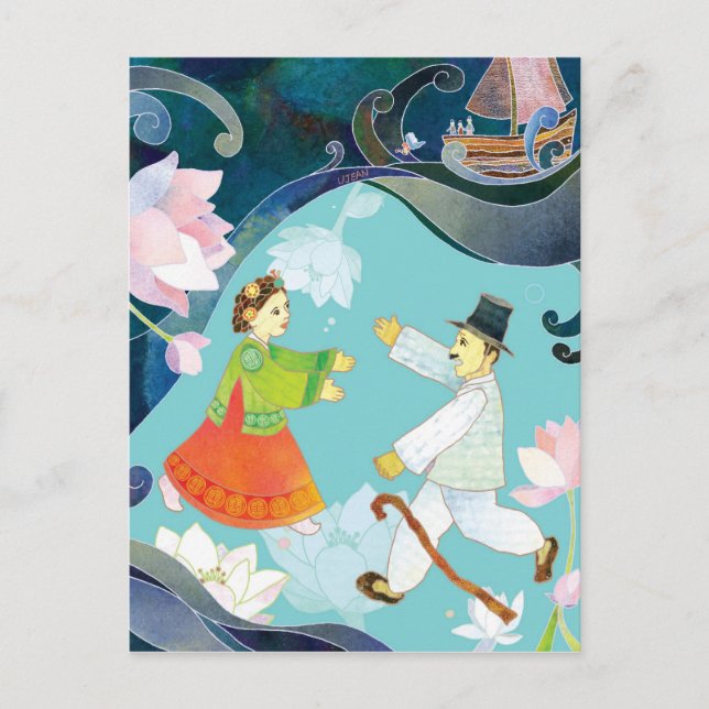 Carte Postale Le récit de Shim Chung (Devant)