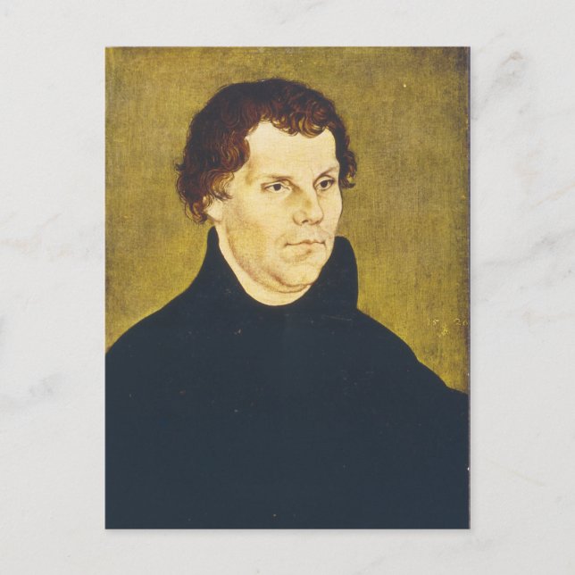 Carte Postale Le réformiste protestant Martin Luther par L. Cran (Devant)
