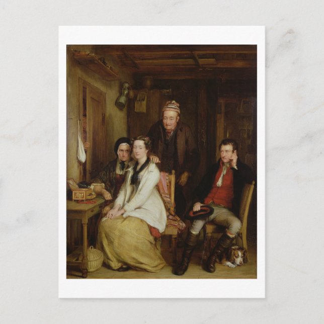 Carte Postale Le refus du "Duncan" de Burn (Devant)