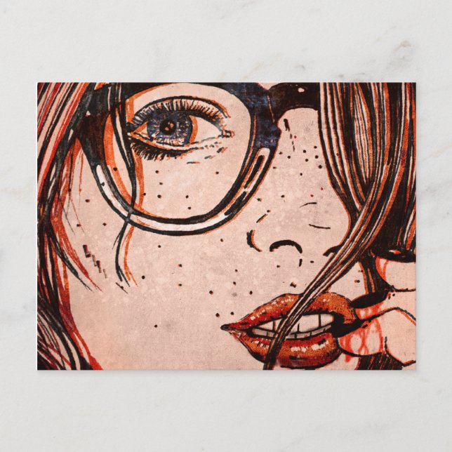 Carte Postale Le Regard (Devant)