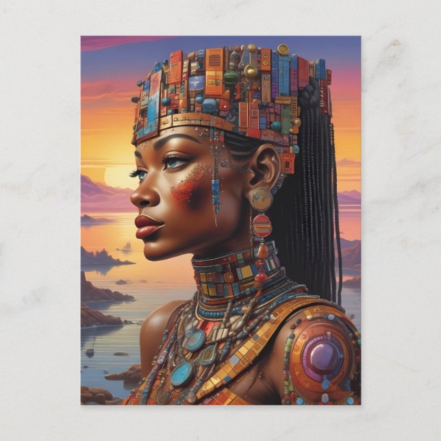 Carte Postale Le regard de Cléopâtre (Devant)
