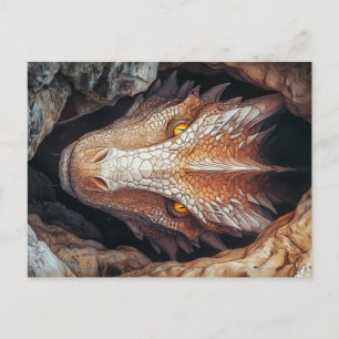 Carte Postale Le regard du dragon