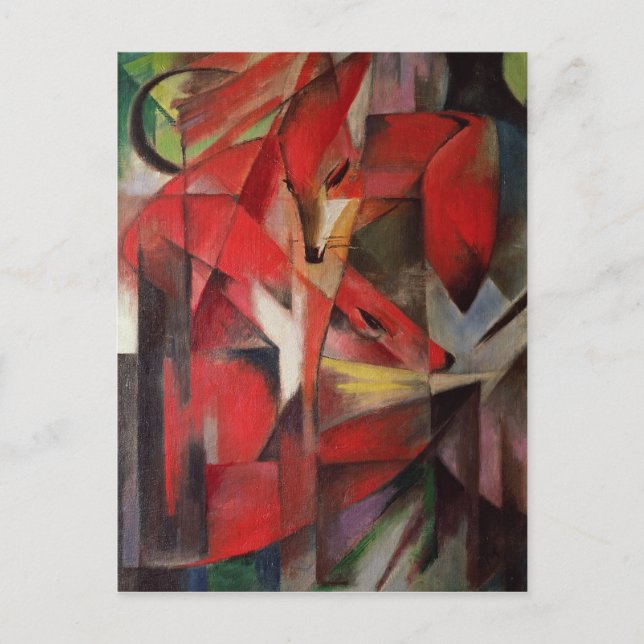 Carte Postale Le renard, 1913 (Devant)