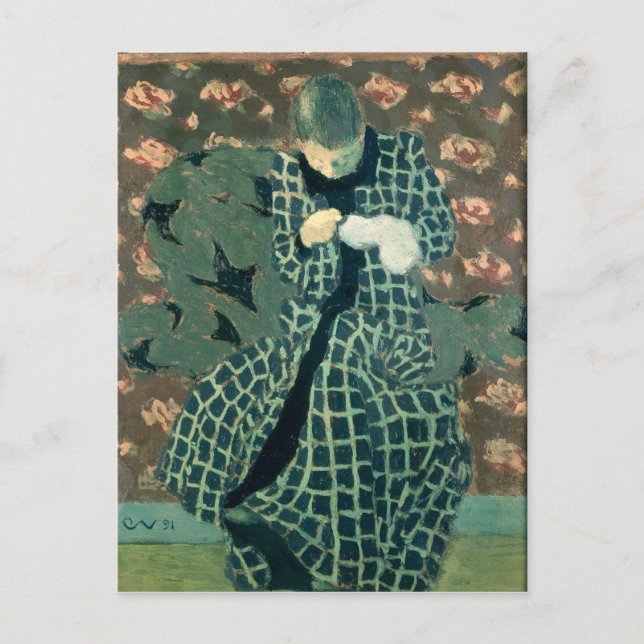 Carte Postale Le réparateur, 1891 (Devant)