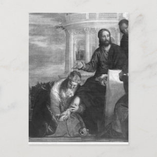 Carte Postale Le Repas à la Maison de Simon le Pharisien