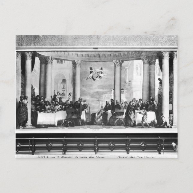 Carte Postale Le repas à la Maison de Simon le Pharisien 2 (Devant)