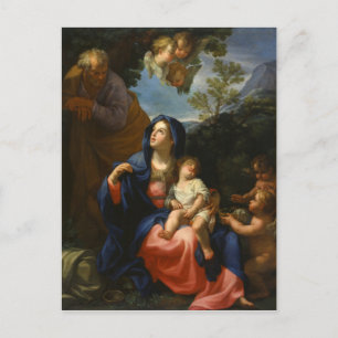 Carte Postale Le repos sur le vol en l'Egypte