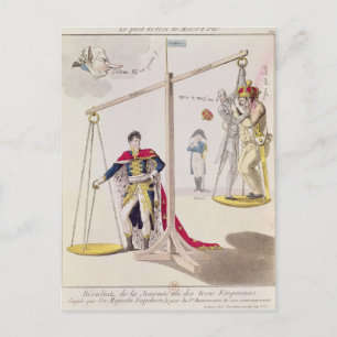 Carte Postale Le résultat du jour des trois empereurs