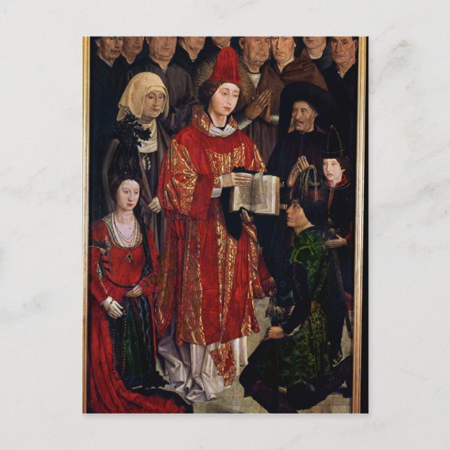 Carte Postale Le retable de Saint-Vincent (Devant)