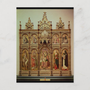 Carte Postale Le Retable Demidoff, 1476
