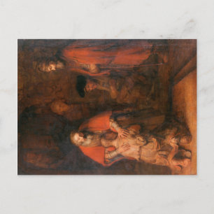 Carte postale Le retour du fils prodigue Rembrandt