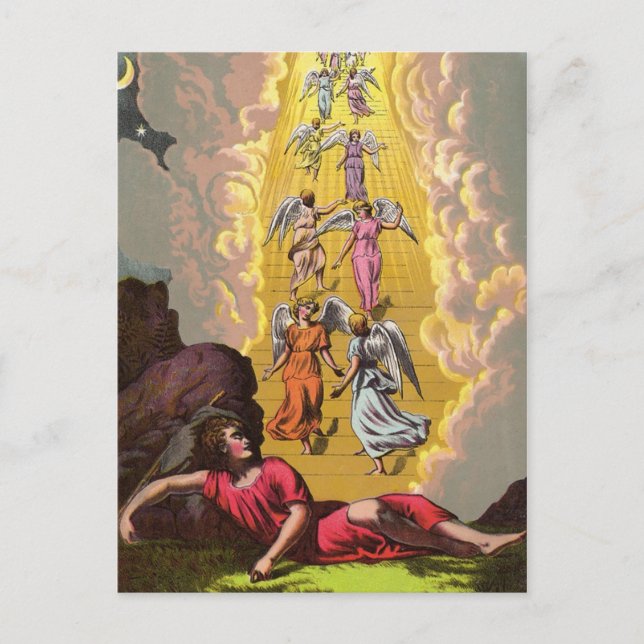 Carte Postale Le rêve de Jacob (Devant)