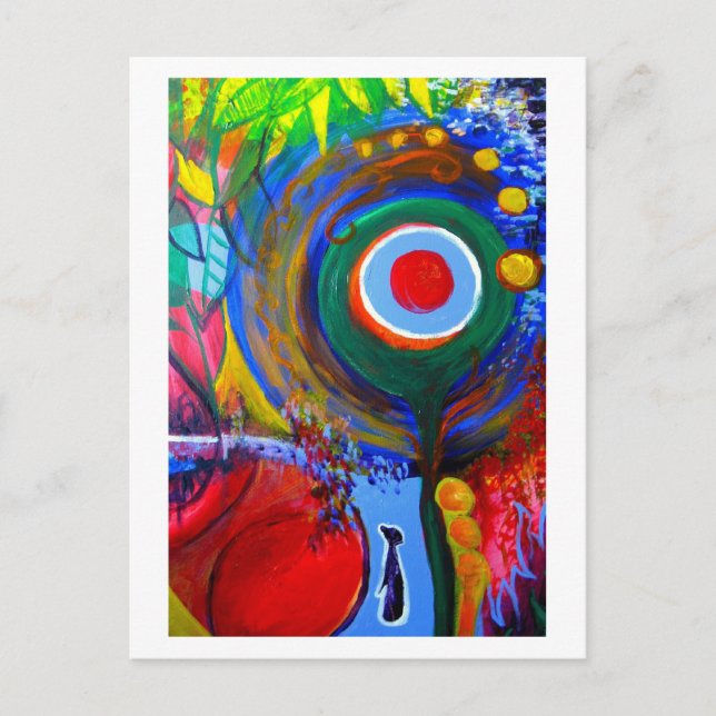 Carte Postale Le rêve de la petite ours (Devant)