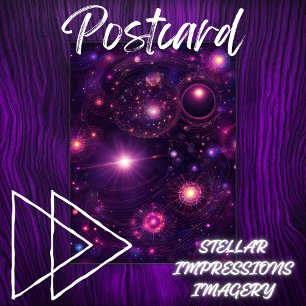 Carte Postale Le rêve de Quasar