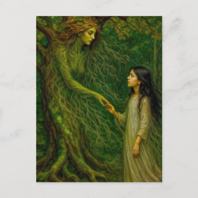 Carte Postale "Le Rêve de Sylvaine" - Un moment pour dire adieu (Devant)