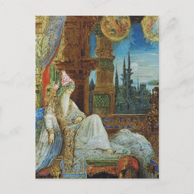 Carte Postale Le rêve d'hanter le Mogul (Devant)