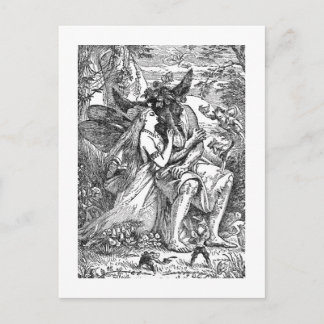 Carte Postale Le rêve d'une nuit d'été