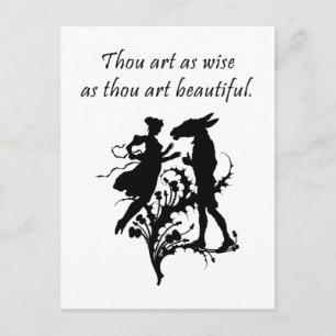 Carte Postale Le rêve d'une nuit d'été