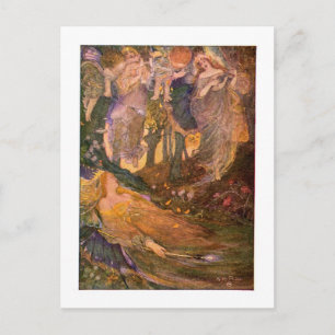 Carte Postale Le rêve d'une nuit d'été