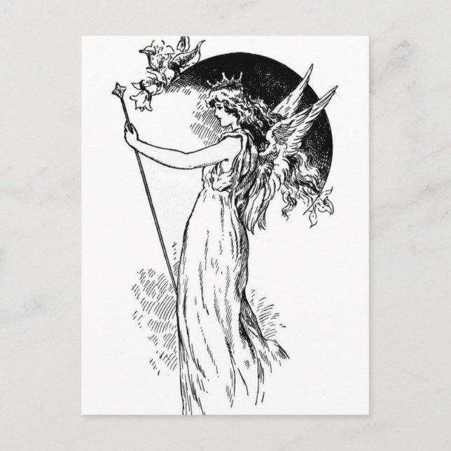 Carte Postale Le rêve d'une nuit d'été (Devant)