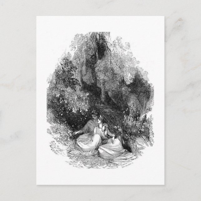Carte Postale Le rêve d'une nuit d'été (Devant)