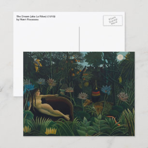 Carte Postale Le Rêve (Le Rêve Exotique) de Henri Rousseau