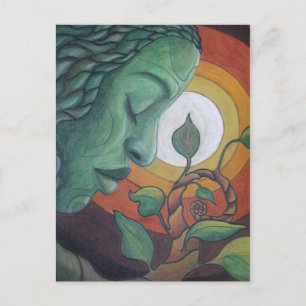 Carte postale : "Le réveil"