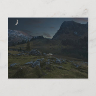 Carte Postale Le réveil nocturne