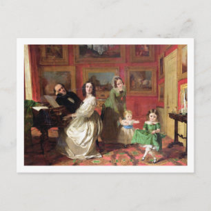 Carte Postale Le révérend et Mme Palmer-Lovell avec leur fille