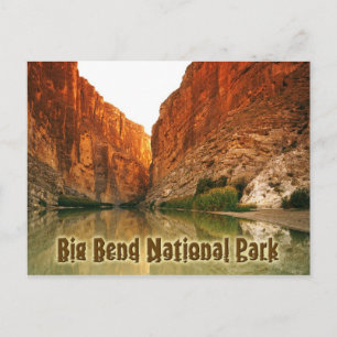 Carte Postale Le Rio Grande, Big Bend NP, Texas