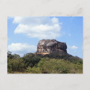 Carte Postale Le rocher de Sigiriya au Sri Lanka