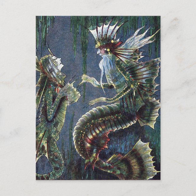 Carte Postale Le roi Merman (Devant)