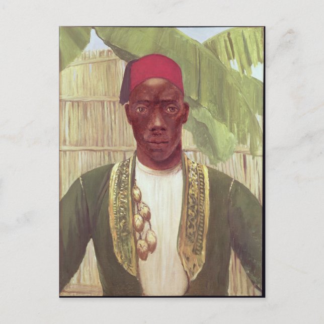 Carte Postale Le roi Mutesa de Buganda, photo (Devant)
