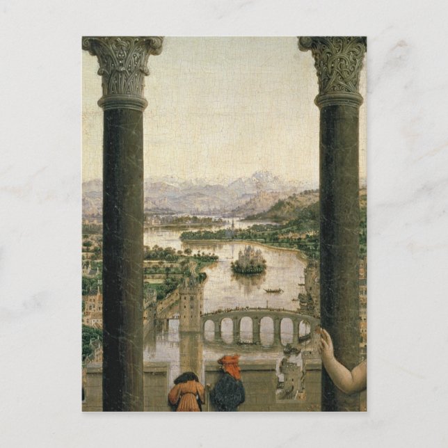 Carte Postale Le Rolin Madonna, c.1435 (Devant)