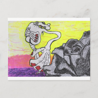 Carte Postale Le Rose