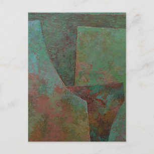 Carte Postale Le rouge et le vert