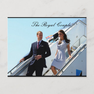Carte Postale Le Royal Couple Prince William et Kate MIddleton