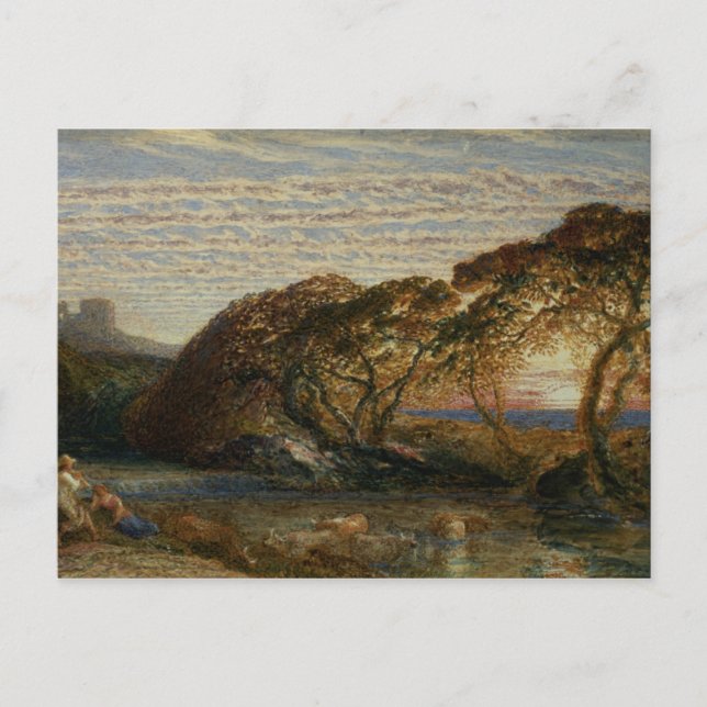 Carte Postale Le ruisseau Ombragé (Devant)