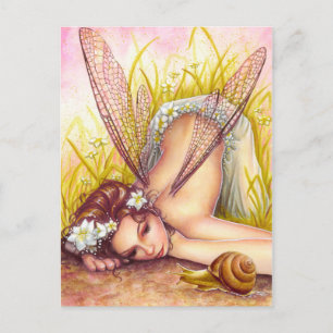 Carte Postale Le rythme de l'escargot
