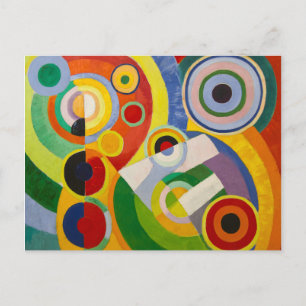 Carte Postale Le rythme, la joie de vivre Robert Delaunay