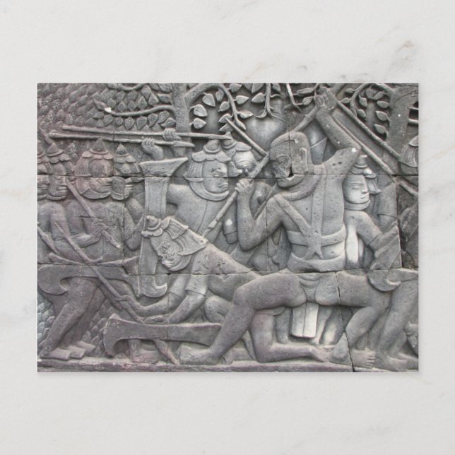 Carte Postale Le sac d'Angkor (Devant)