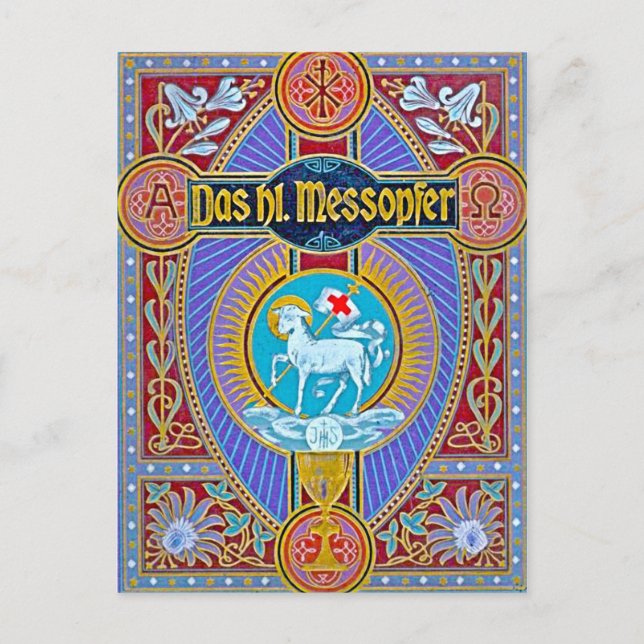 Carte Postale Le sacré messager-sacrifice (Devant)