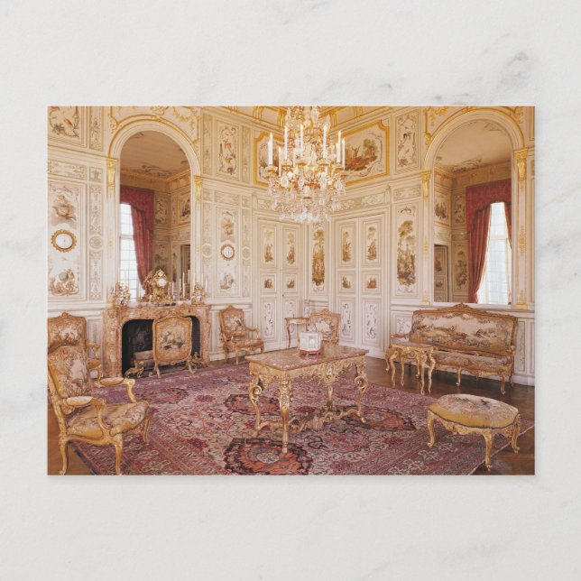 Carte Postale Le Salon Chinois, c.1740 (Devant)