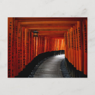 Carte Postale Le sanctuaire de Fushimi Inari