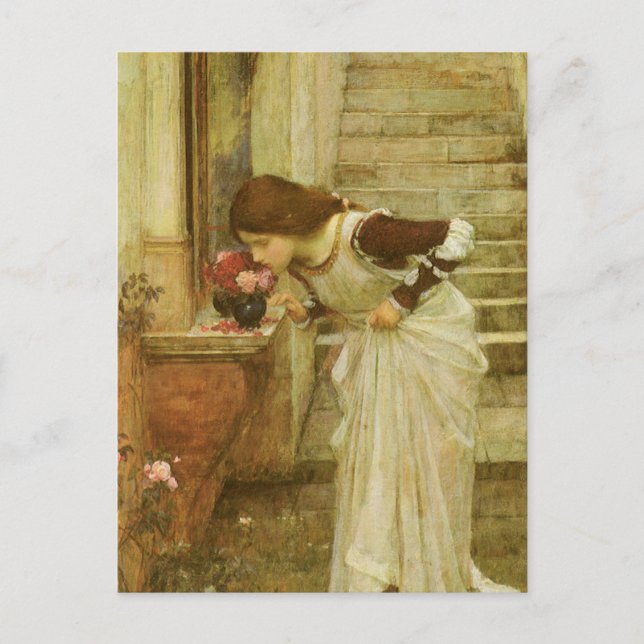 Carte Postale Le Sanctuaire de John William Waterhouse (Devant)