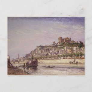 Carte Postale Le Saône à Lyon, 1875