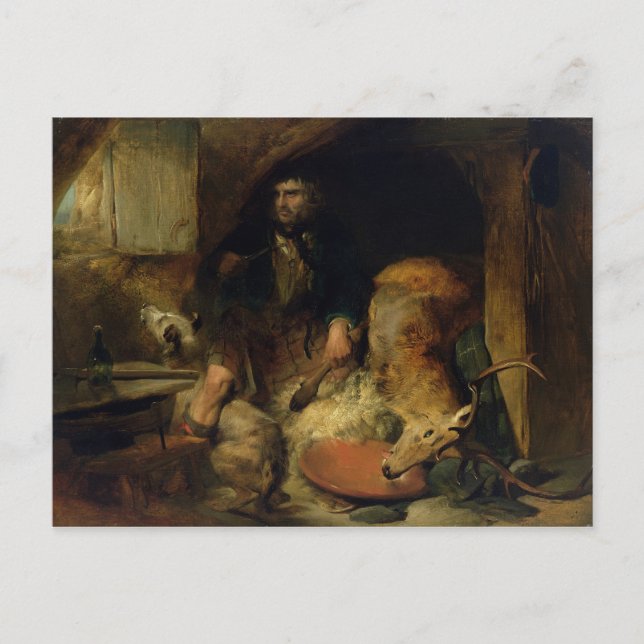 Carte Postale Le Sauvage, vers 1838 (Devant)