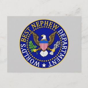 Carte Postale Le sceau officiel du meilleur département de Nephe