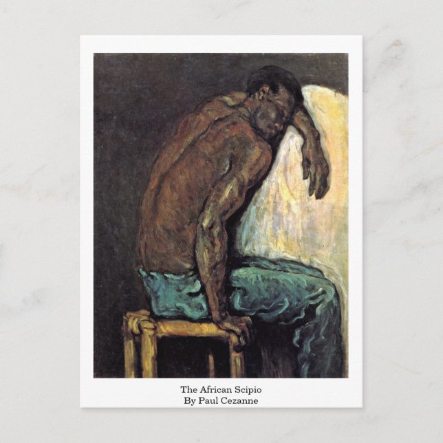 Carte Postale Le Scipio Africain Par Paul Cezanne (Devant)